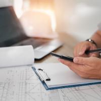 Remote worker using technology